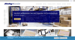 Desktop Screenshot of ebeling-drucke.de
